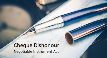 Dishonour of Cheque