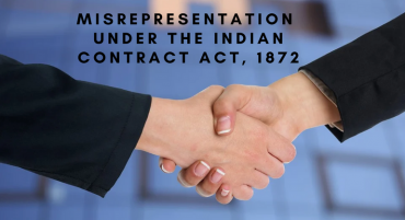 Misrepresentation under the Indian Contract Act, 1872