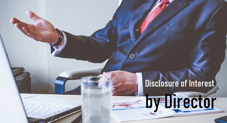 Disclosure of Interest by Director